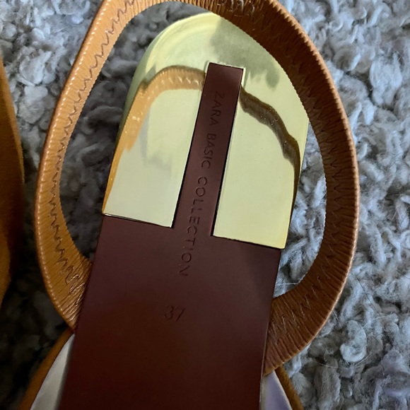 Zara Slingback Flats - Picture 1 of 4